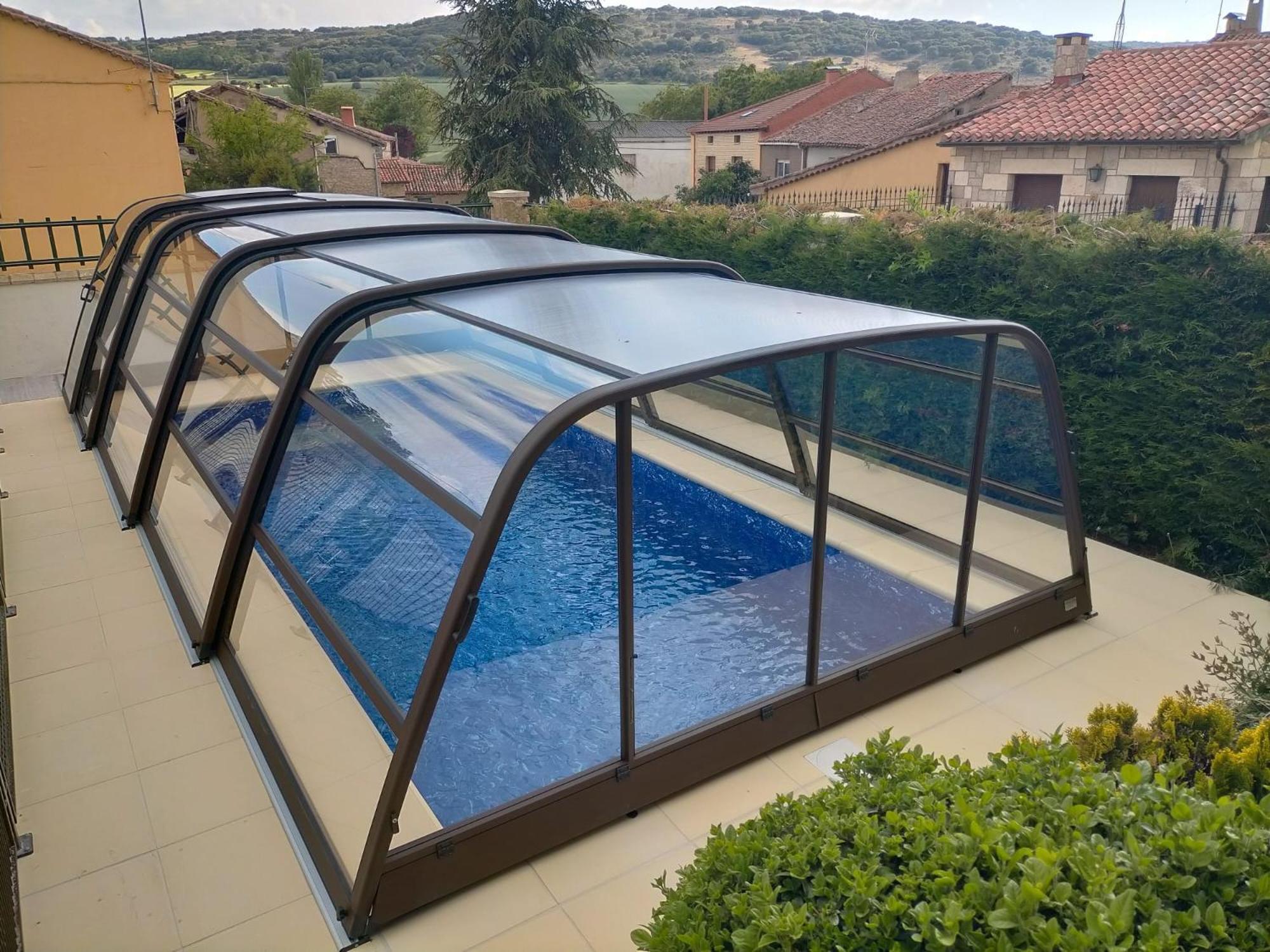 Con Piscina Climatizada Sansil Rural Atapuerca Villa Room photo